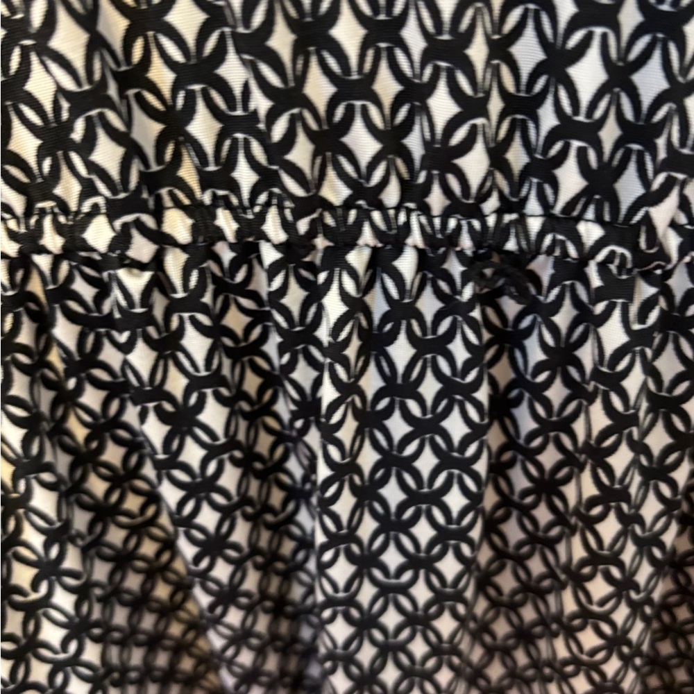NEL + LO XL Black and White Patterned Dress - Picture 6 of 8